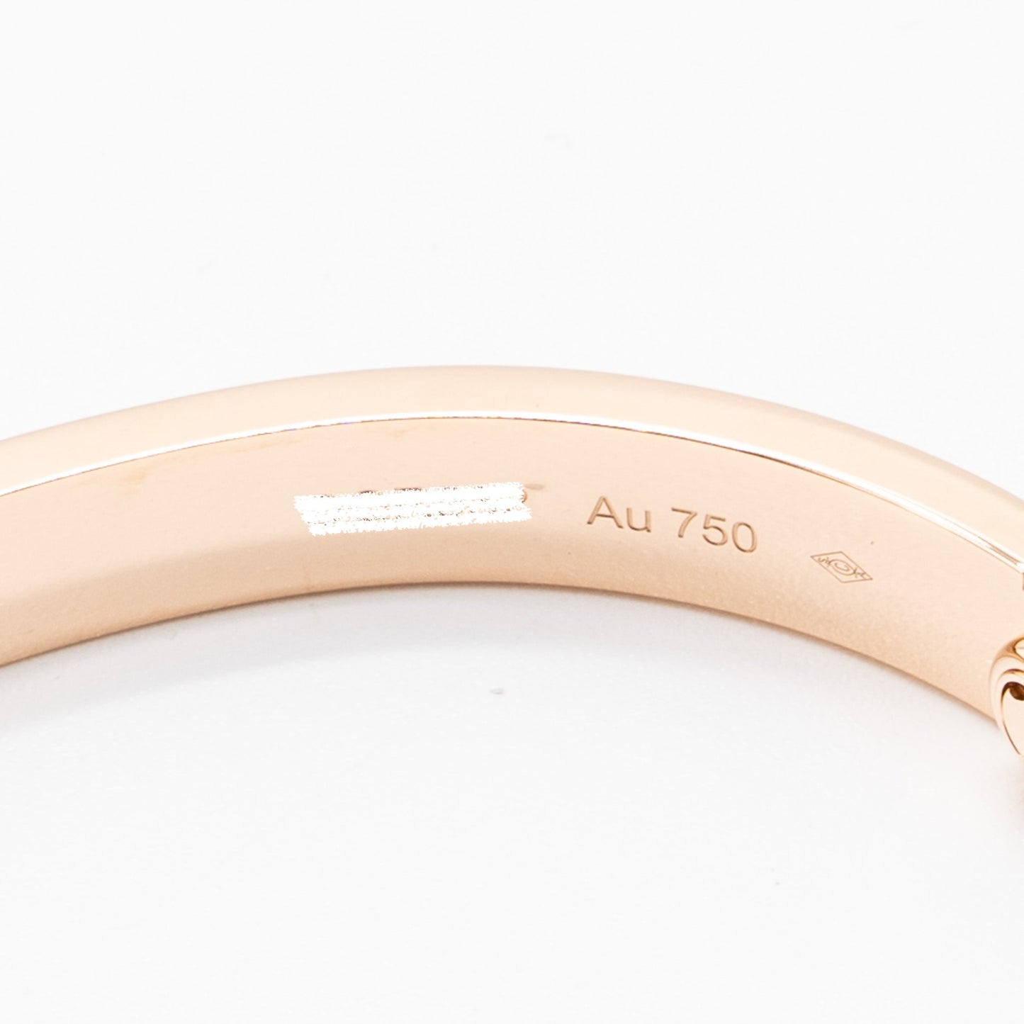 CARTIER SIZE 16 LOVE BRACELET Rose GOLD