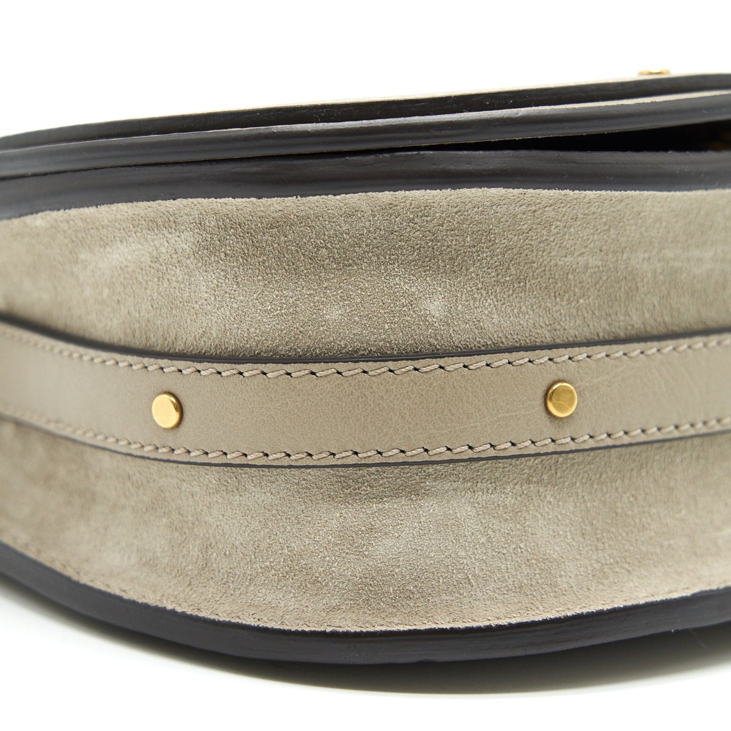 Chloe Nile Small Bracelet Bag Light Grey WIT GHW