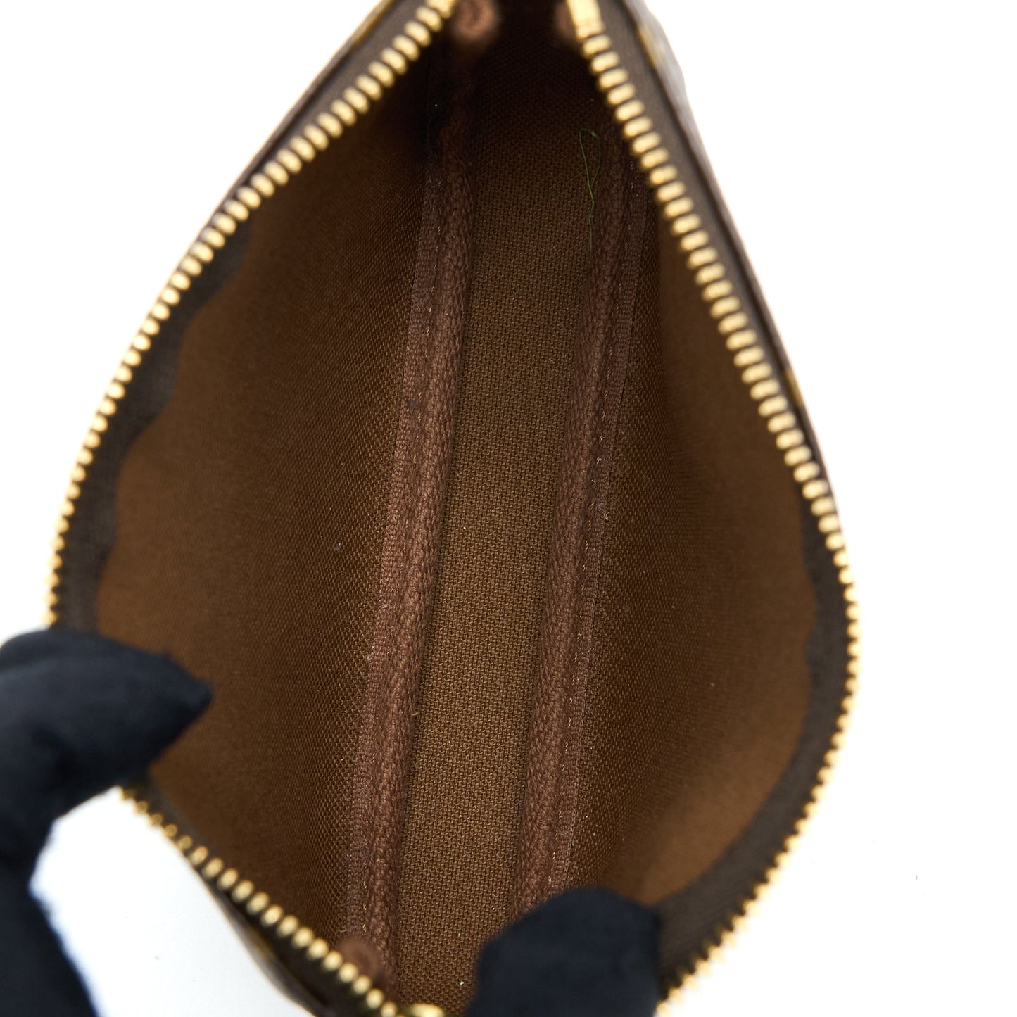 Louis Vuitton Mini Pochette Monogram Canvas GHW