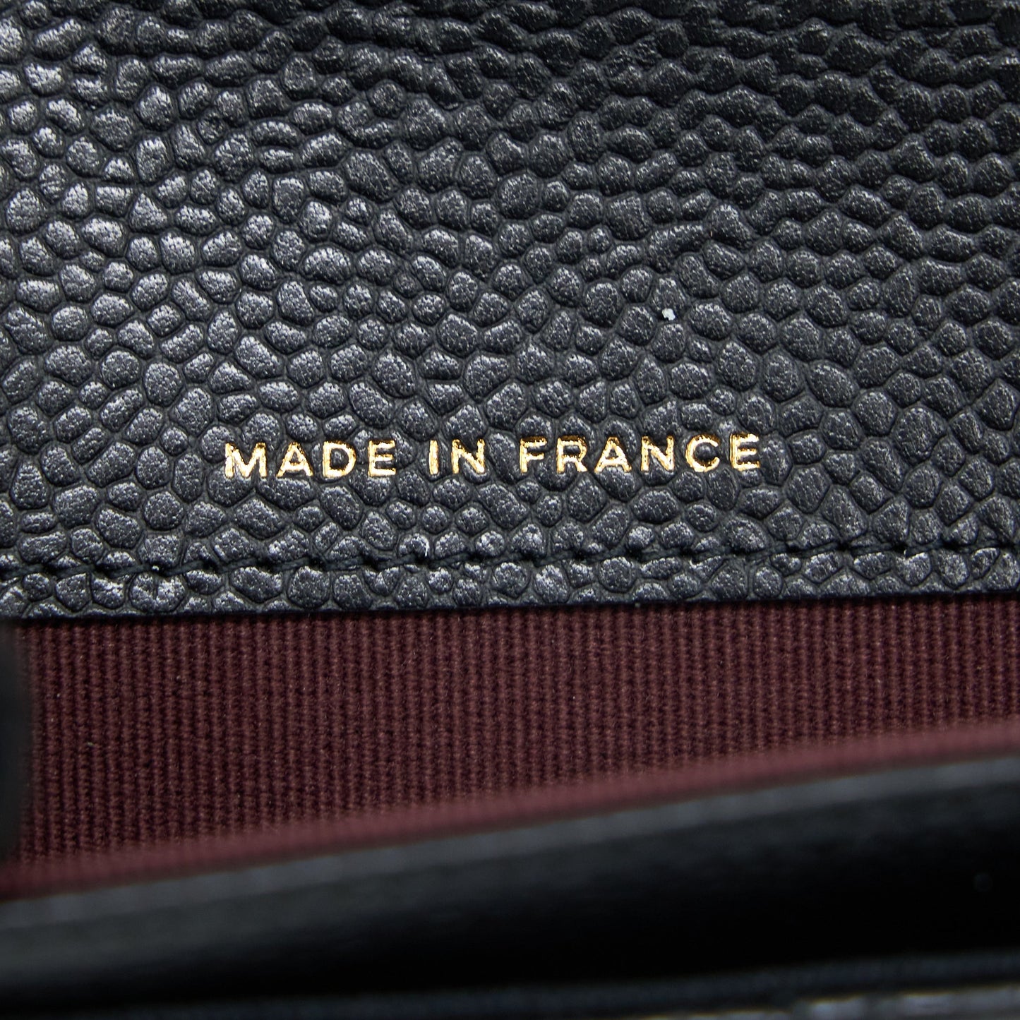 Chanel Classic Quilted Flap Card Holder Caviar Black GHW (Microchip)