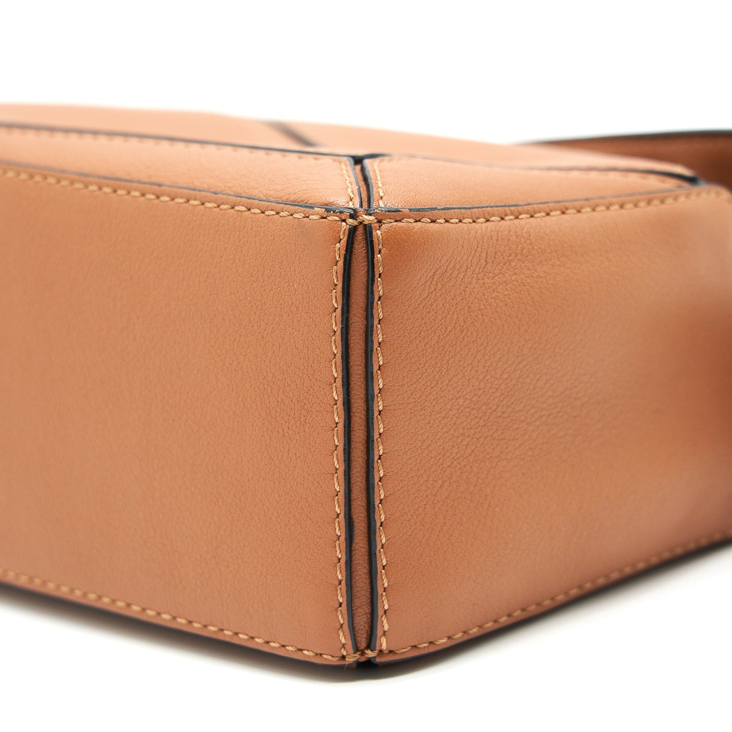 LOEWE MINI PUZZLE BAG IN TAN
