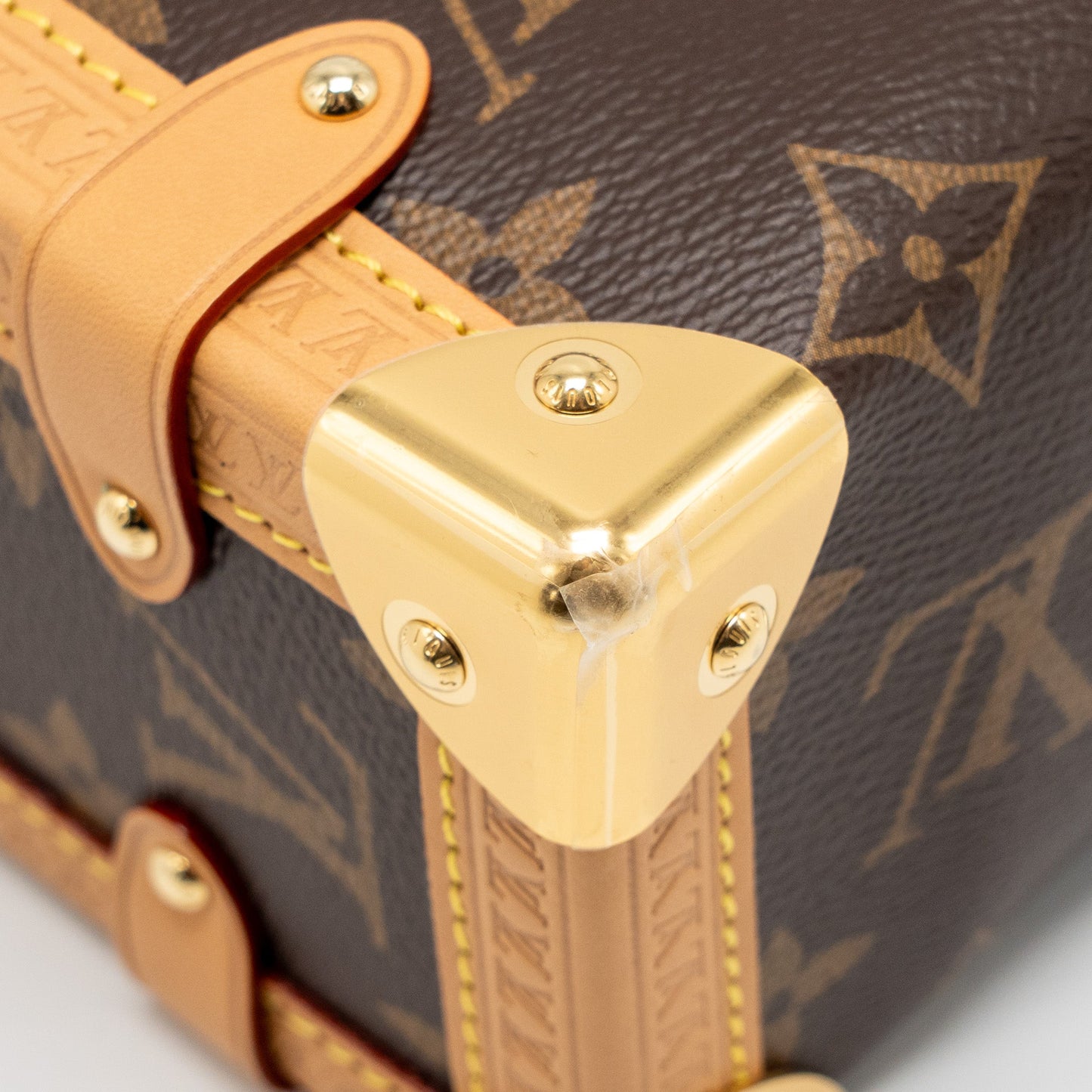 Louis Vuitton Side Trunk MM Monogram Canvas GHW