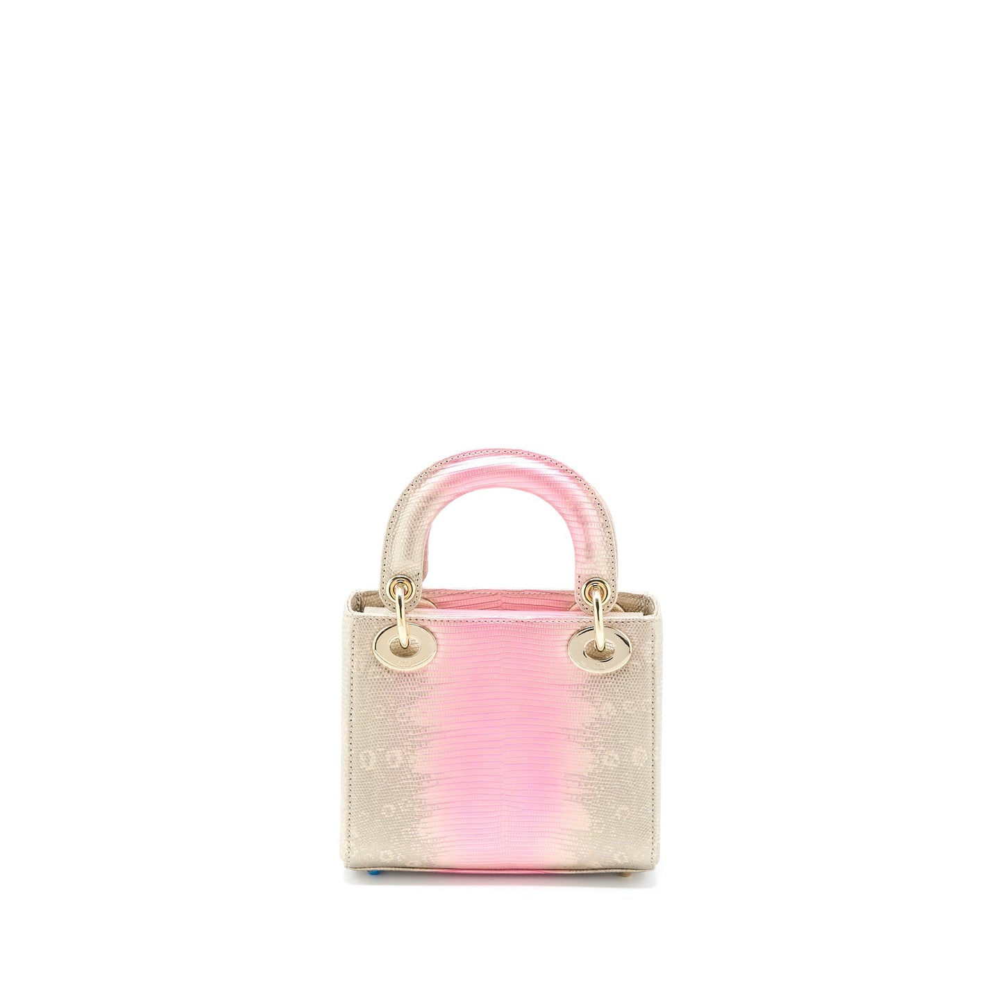 Luxury Dior Mini Lady Luxury Dior Lizard Pink Multicolour LGHW