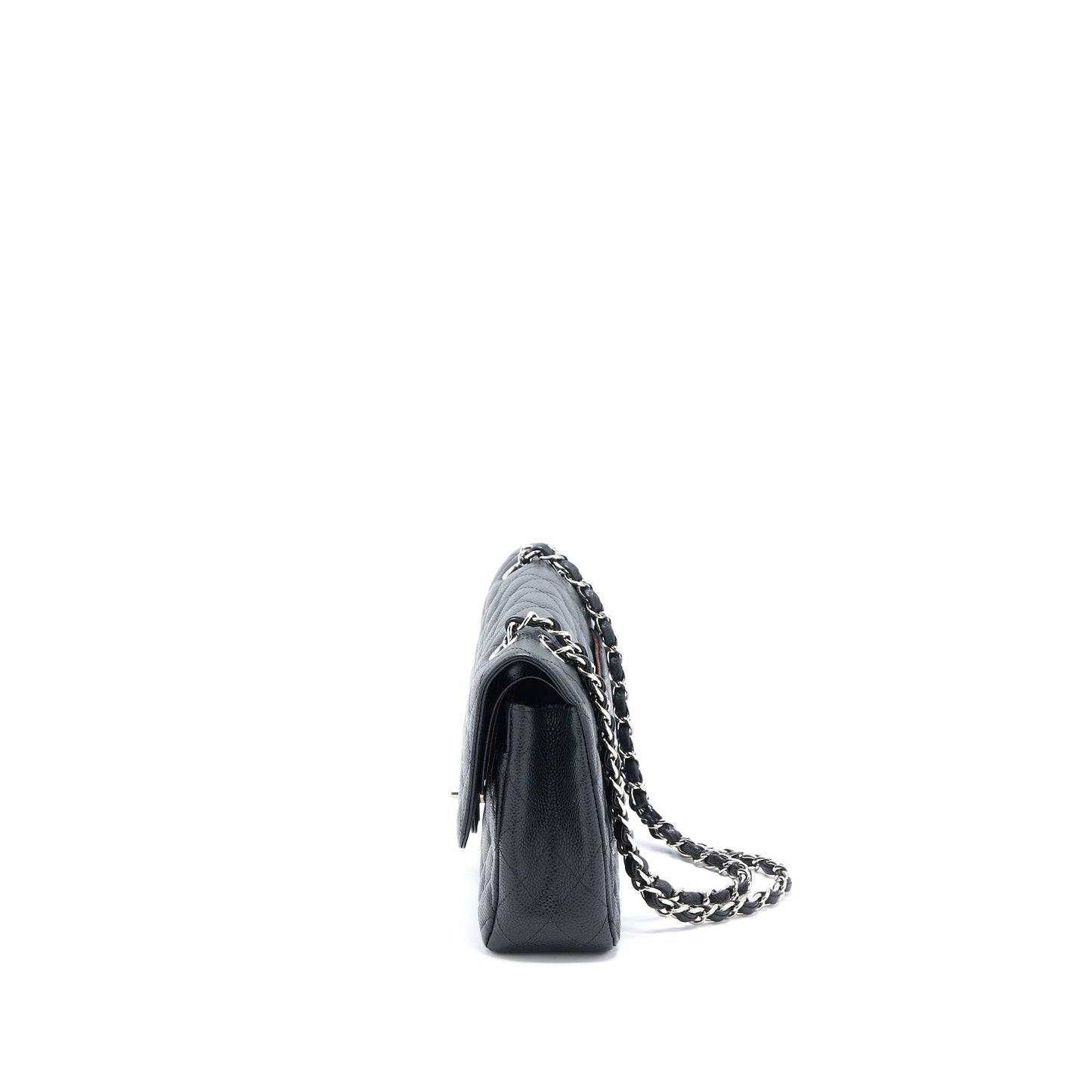 Chanel Medium Classic Flap Bag Caviar Black SHW