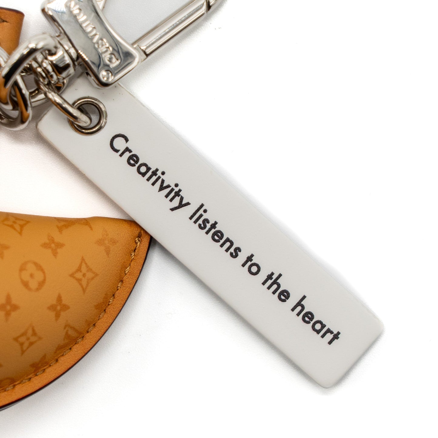 Louis Vuitton Fortune Cookie Bag Charm & Key Holder Yellow SHW