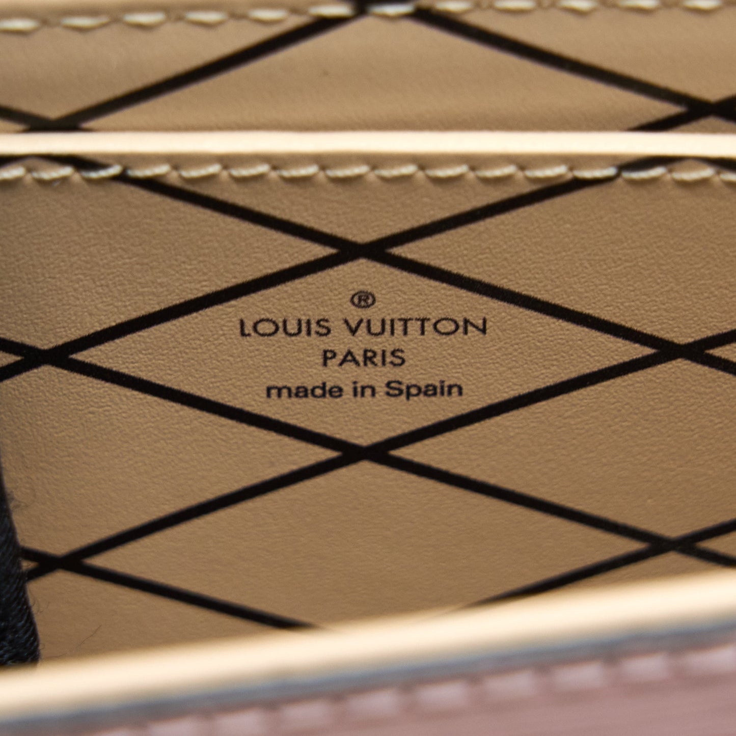 Louis Vuitton Vertical Trunk Pochette Epi Pink GHW