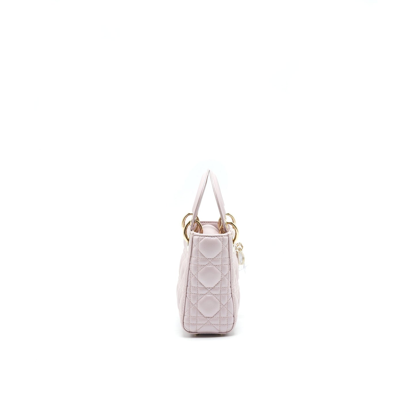 Christian Luxury Dior Mini Luxury Dior Lambskin Pink GHW