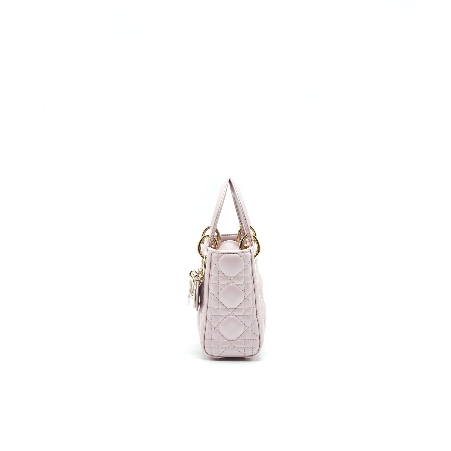 Christian Luxury Dior Mini Luxury Dior Lambskin Pink GHW