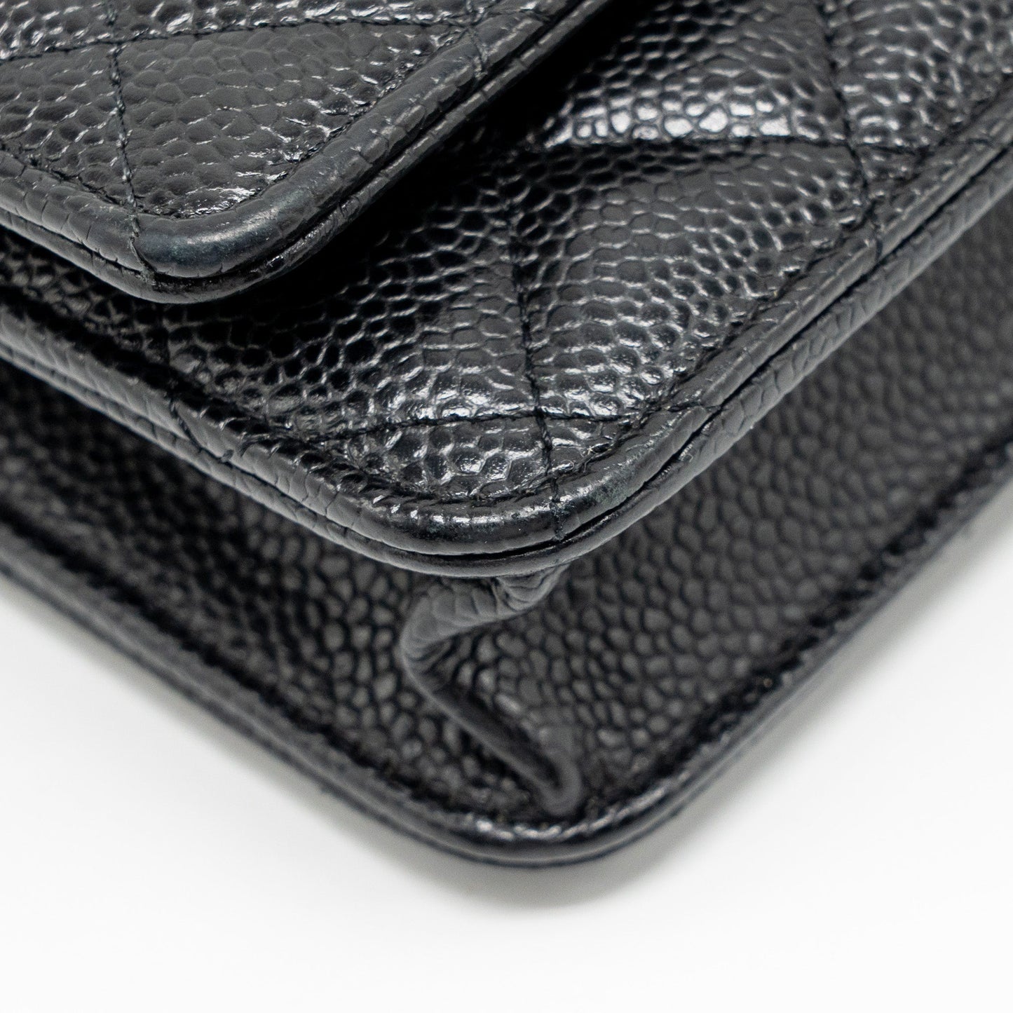 Chanel Classic Wallet on Chain Caviar Black GHW
