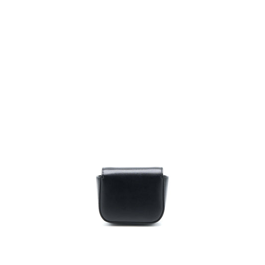 Celine Mini Triomphe in Shiny Calfskin Black GHW