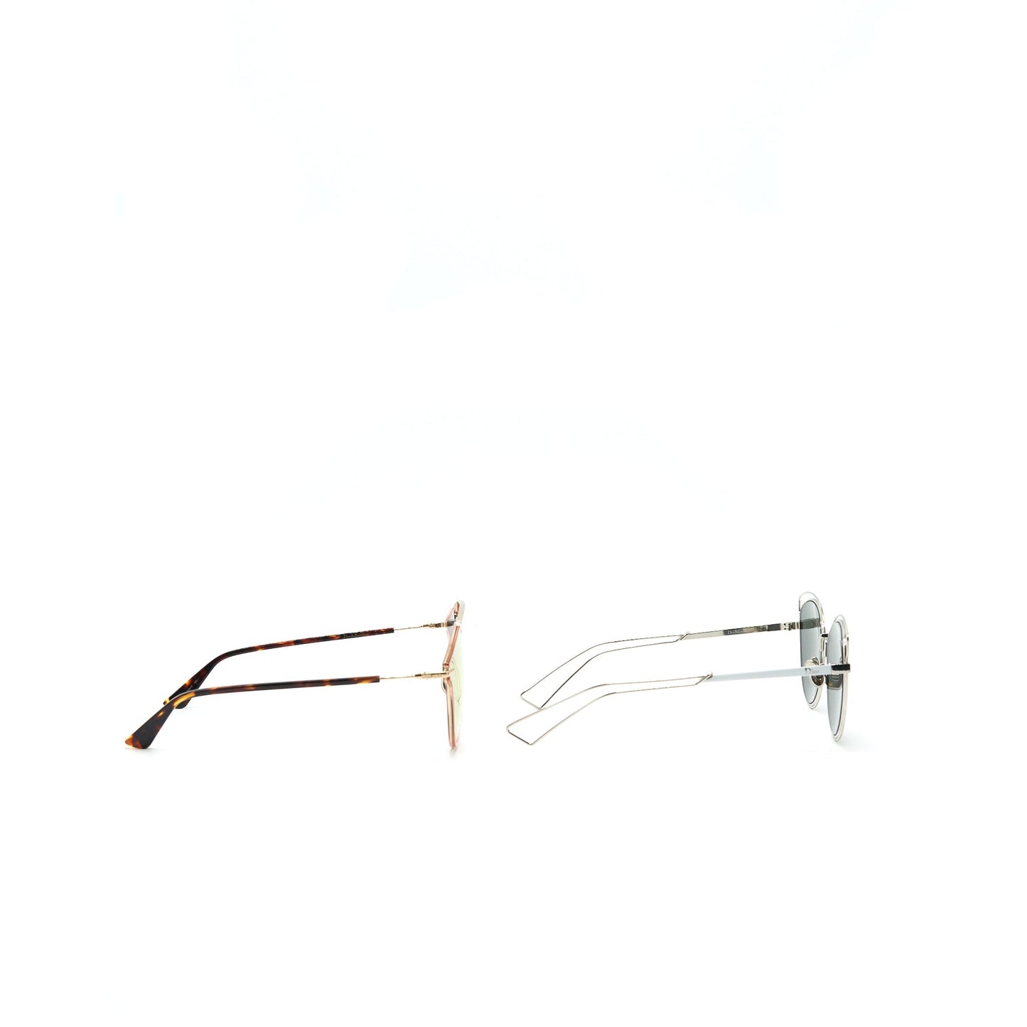 Christian Luxury Dior So Real Rise Sunglasses Pink Gold And Silver Sell in a set