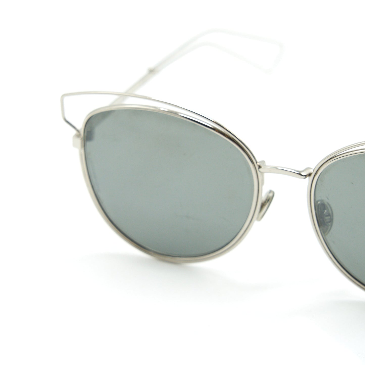 Christian Luxury Dior So Real Rise Sunglasses Pink Gold And Silver Sell in a set