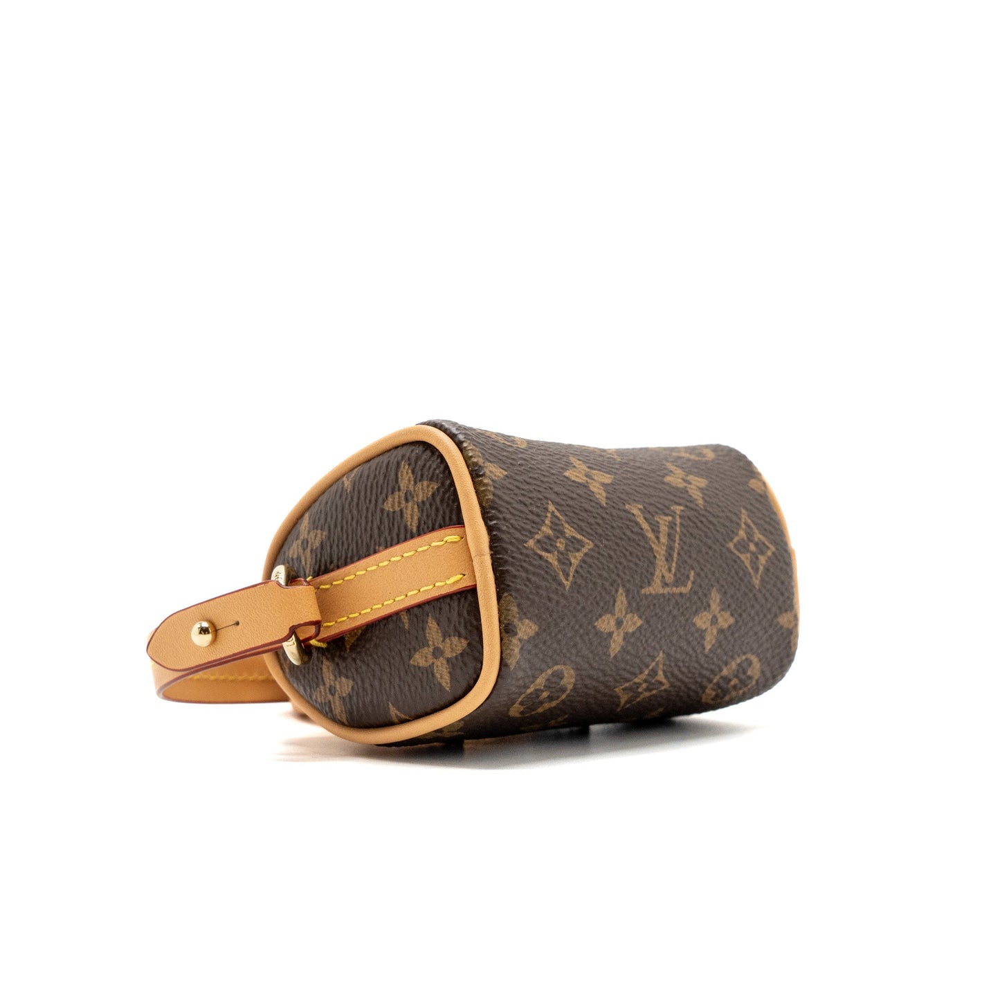 Louis Vuitton speedy bag charm monogram canvas GHW (New Version)