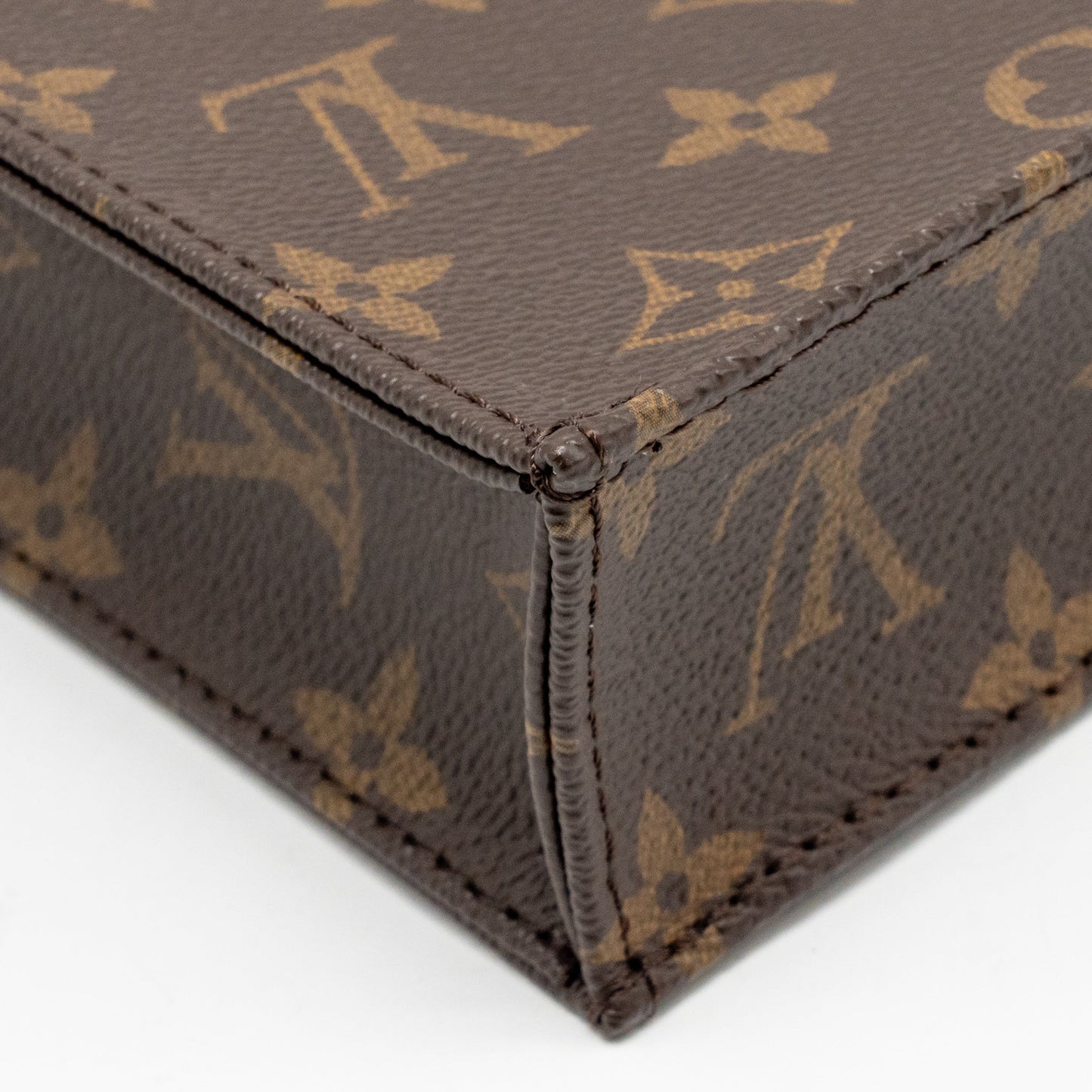 LOUIS VUITTON Petit Sac Plat Monogram Canvas GHW