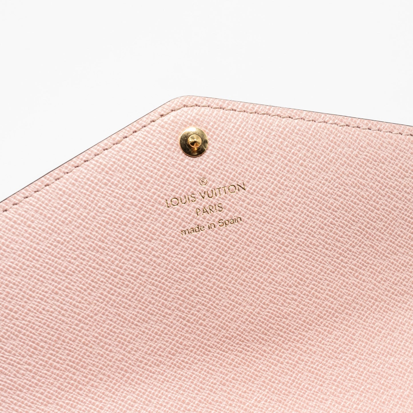 Louis Vuitton Sarah Wallet Damier Ebene / Rose Ballerine