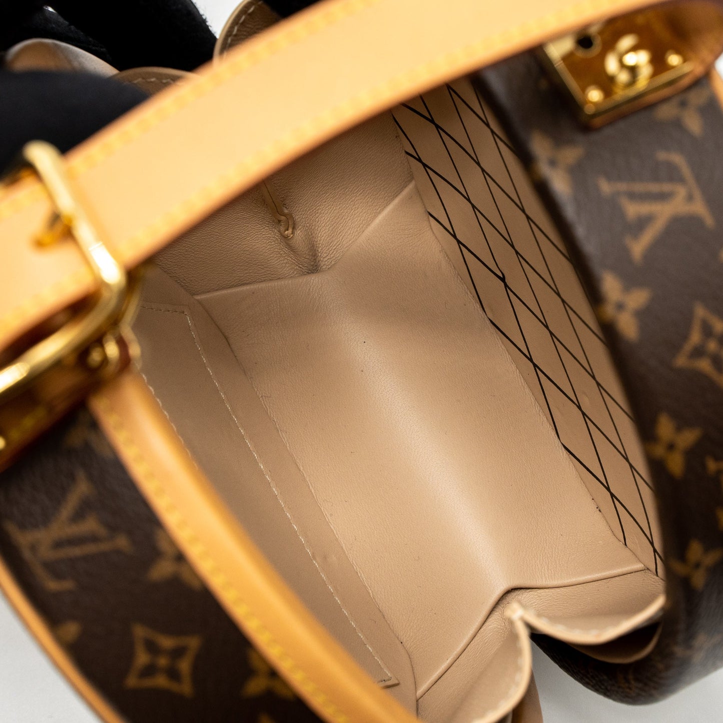 Louis Vuitton Petite Boite Chapeau Monogram Canvas GHW
