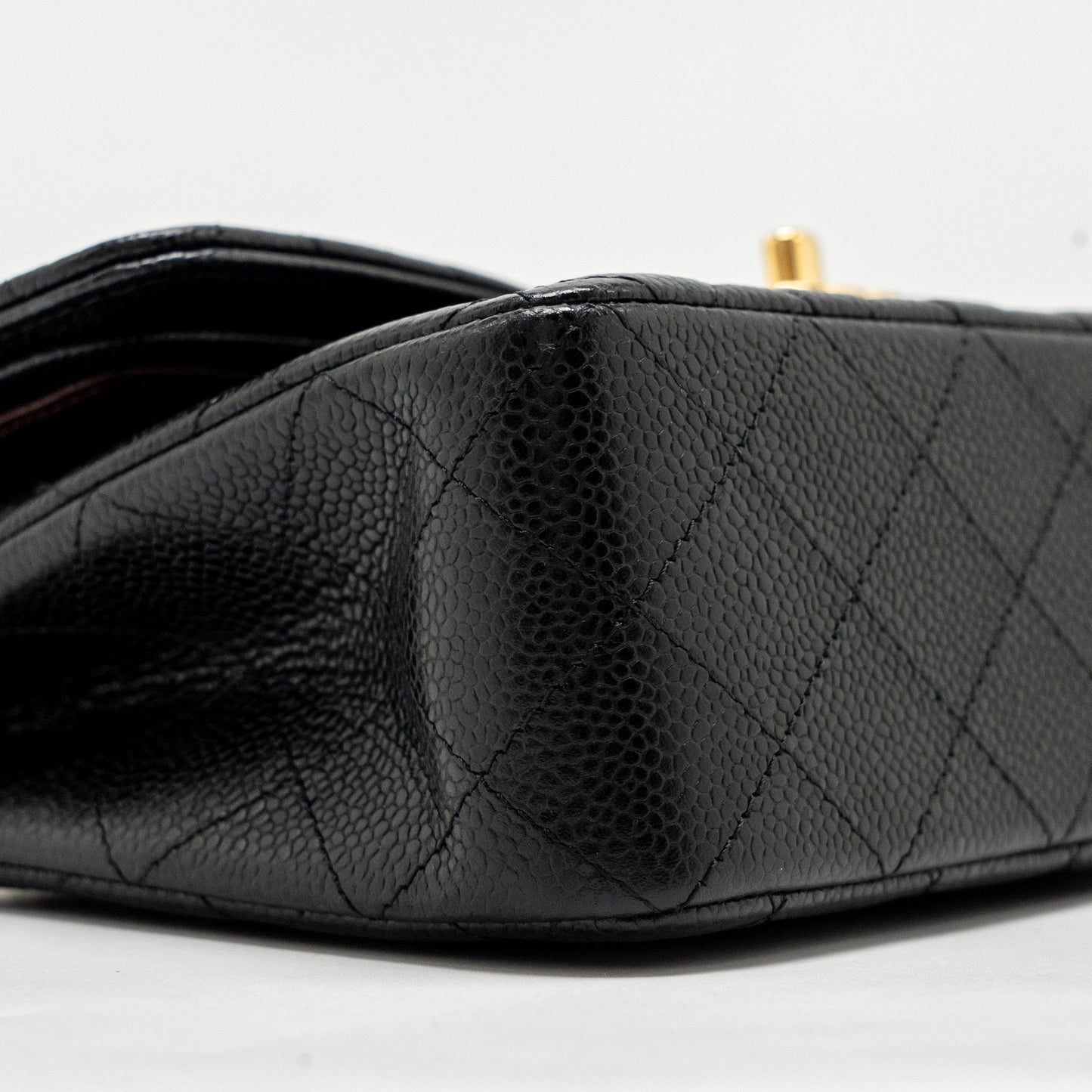 Chanel Small Classic Double Flap Bag Caviar Black GHW (Microchip)