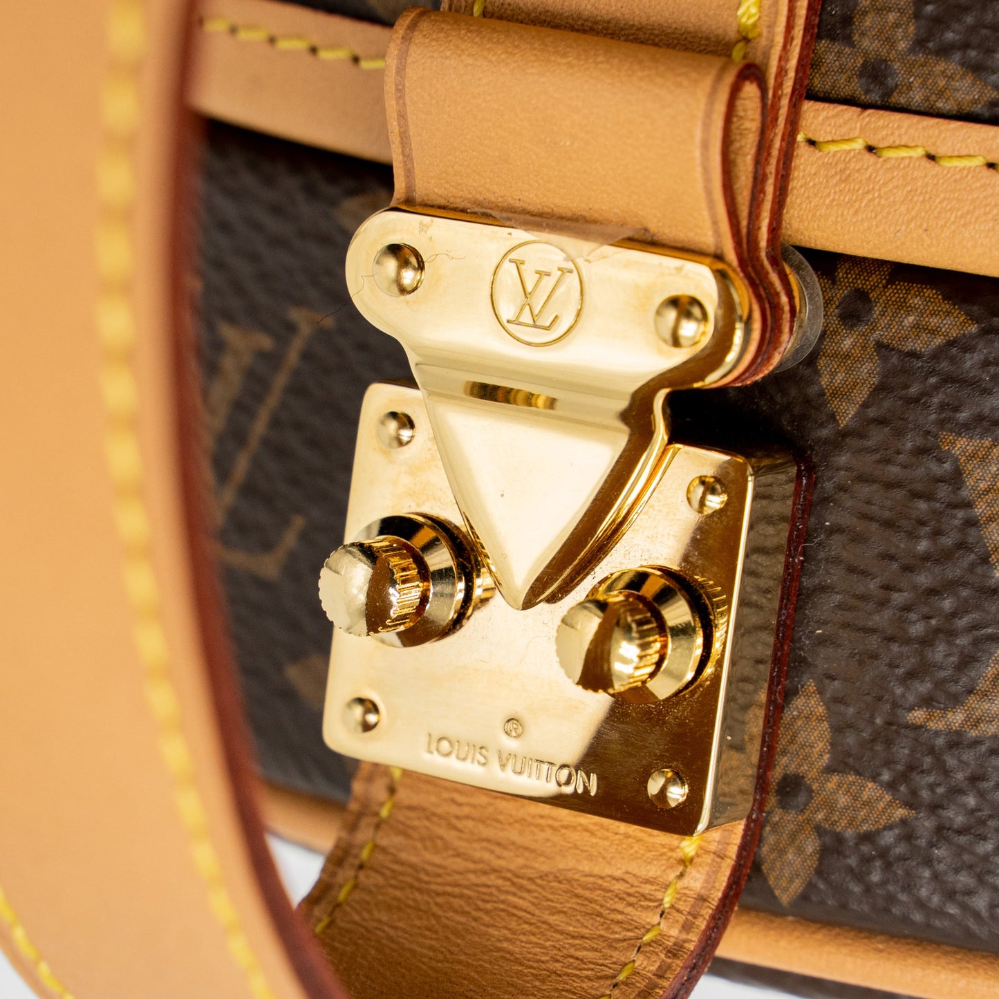 Louis Vuitton Petite Boite Chapeau Monogram Canvas GHW