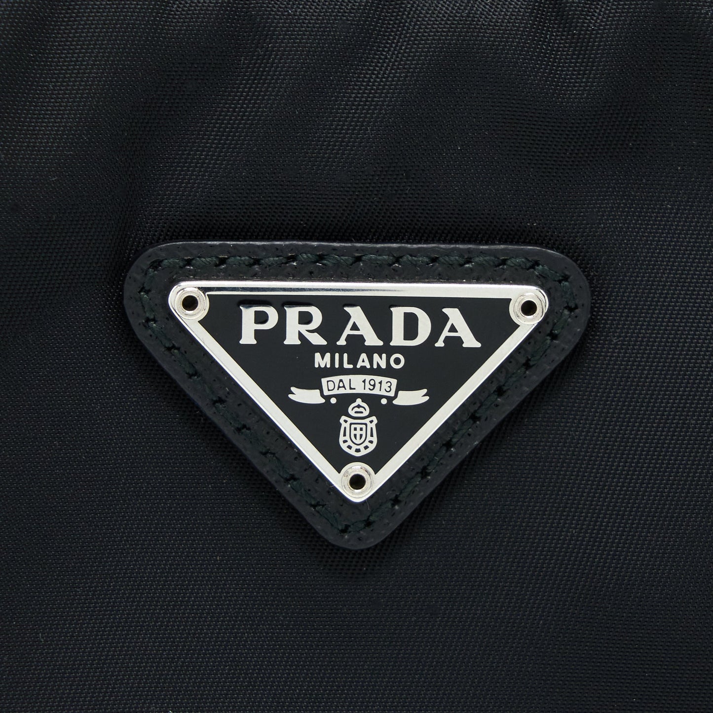 Prada Reedition 2005 Nylon Bag Black SHW
