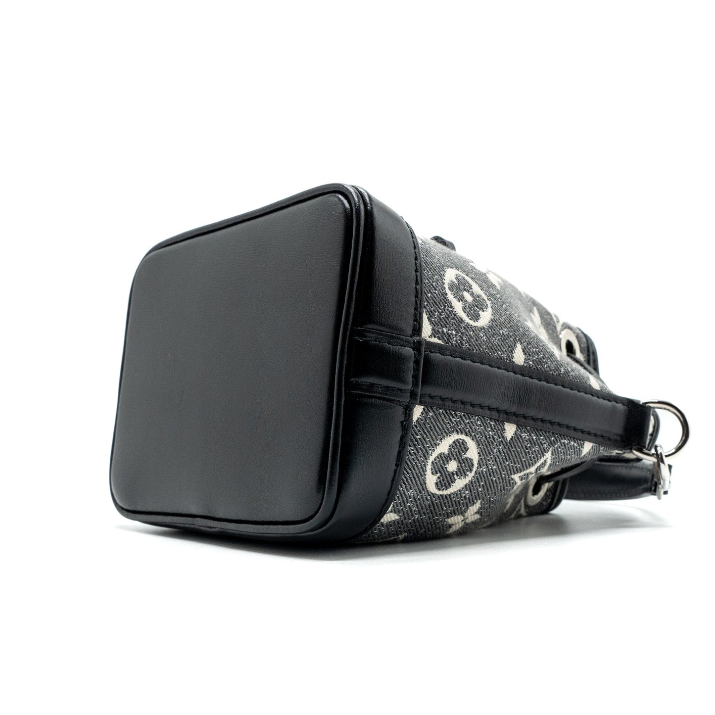 Louis Vuitton nano noe jacquard denim black multicolour SHW (New Version)