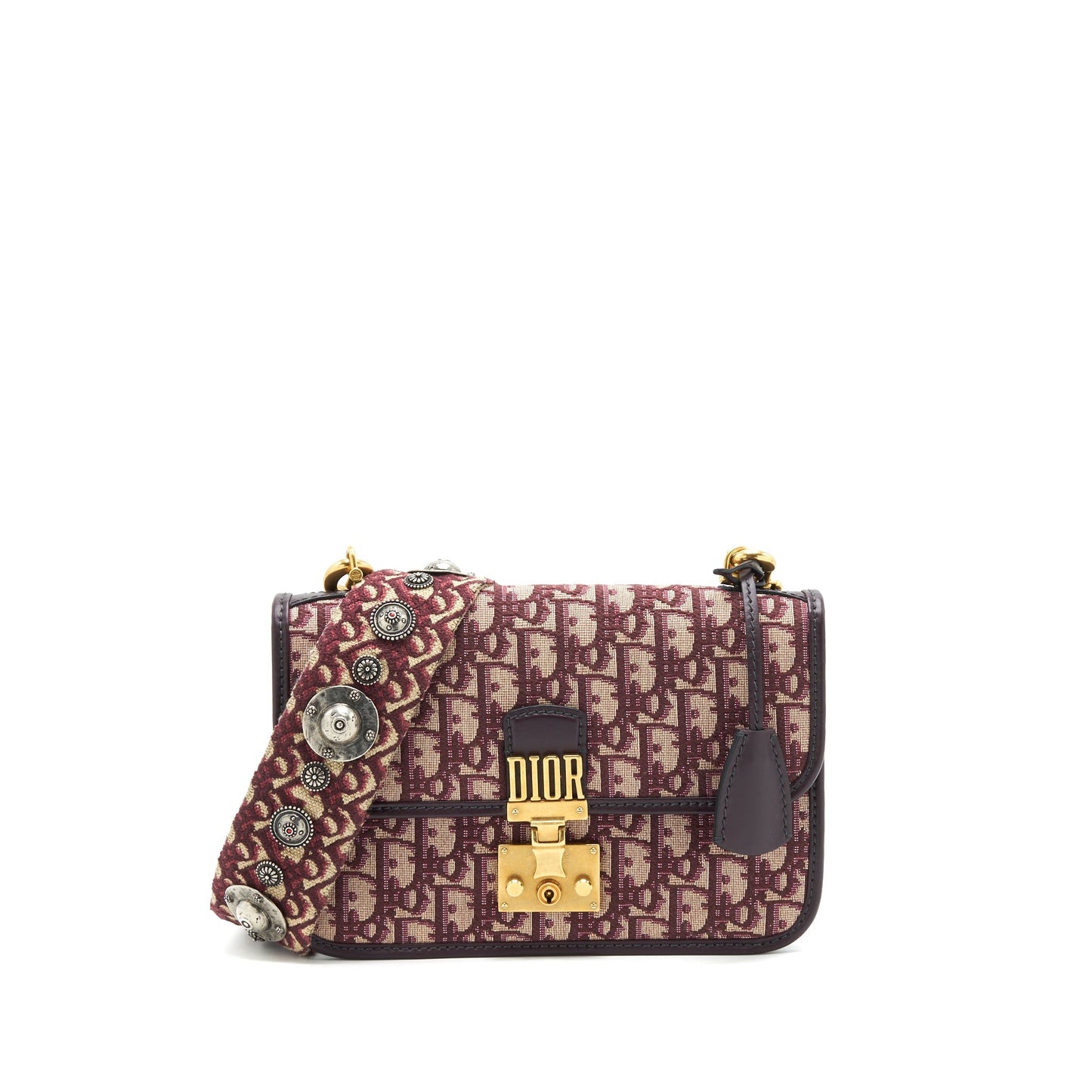 Luxury Dior Red Oblique Luxury Dior Addict Bag