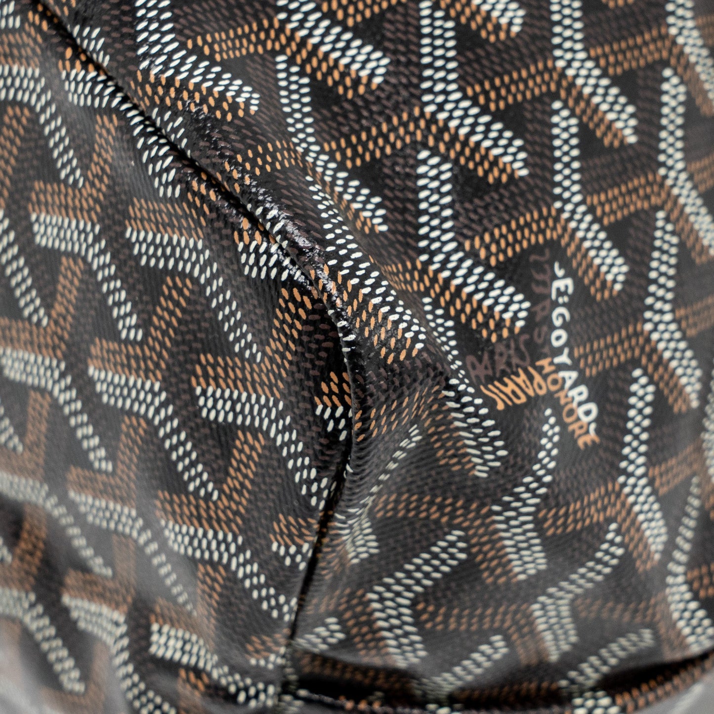 Goyard Boheme Hobo Bag Goyardine Canvas/Calfskin Brown SHW