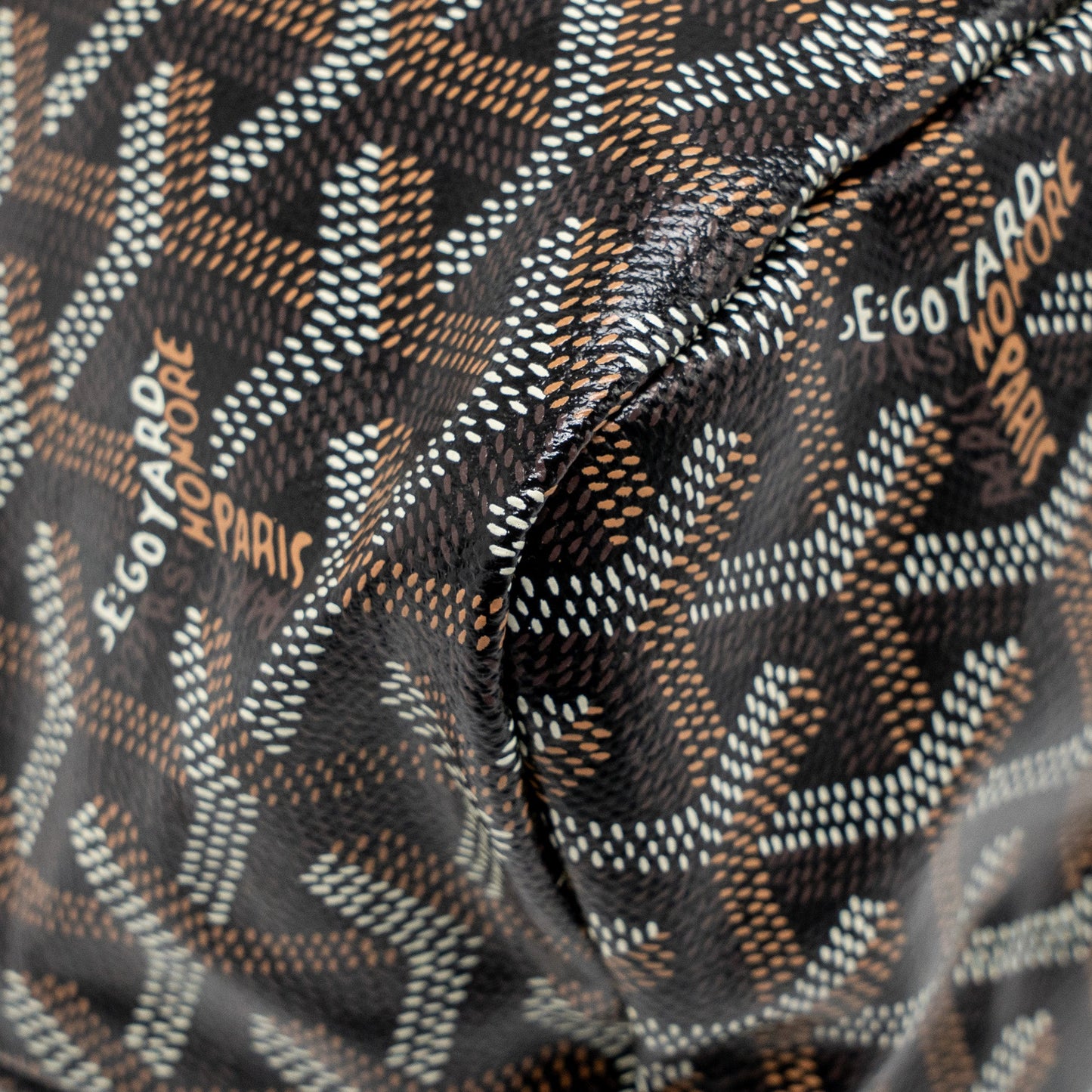 Goyard Boheme Hobo Bag Goyardine Canvas/Calfskin Brown SHW