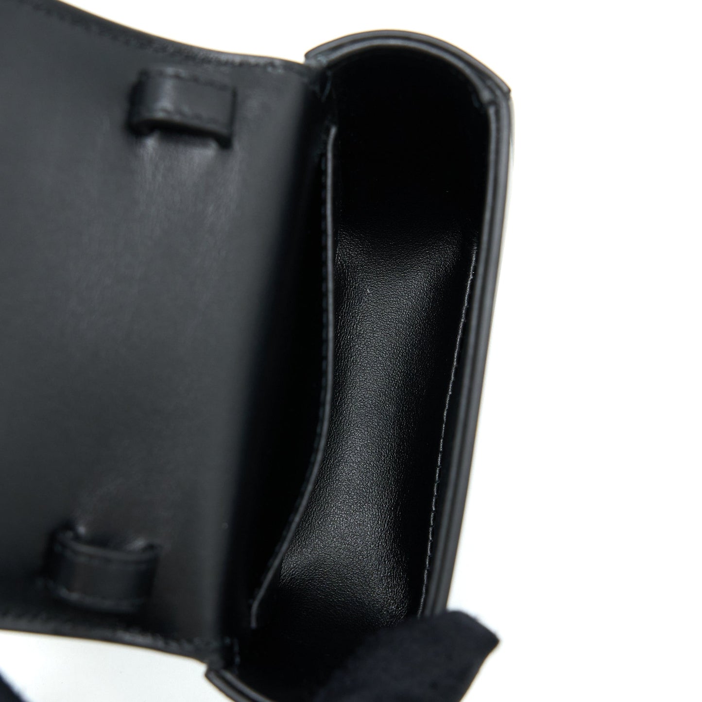 Celine Mini Triomphe in Shiny Calfskin Black GHW