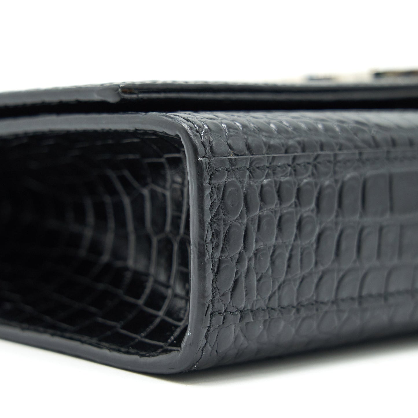 SAINT LAURENT /YSL KATE MEDIUM CHAIN BAG WITH TASSEL BLACK SHW
