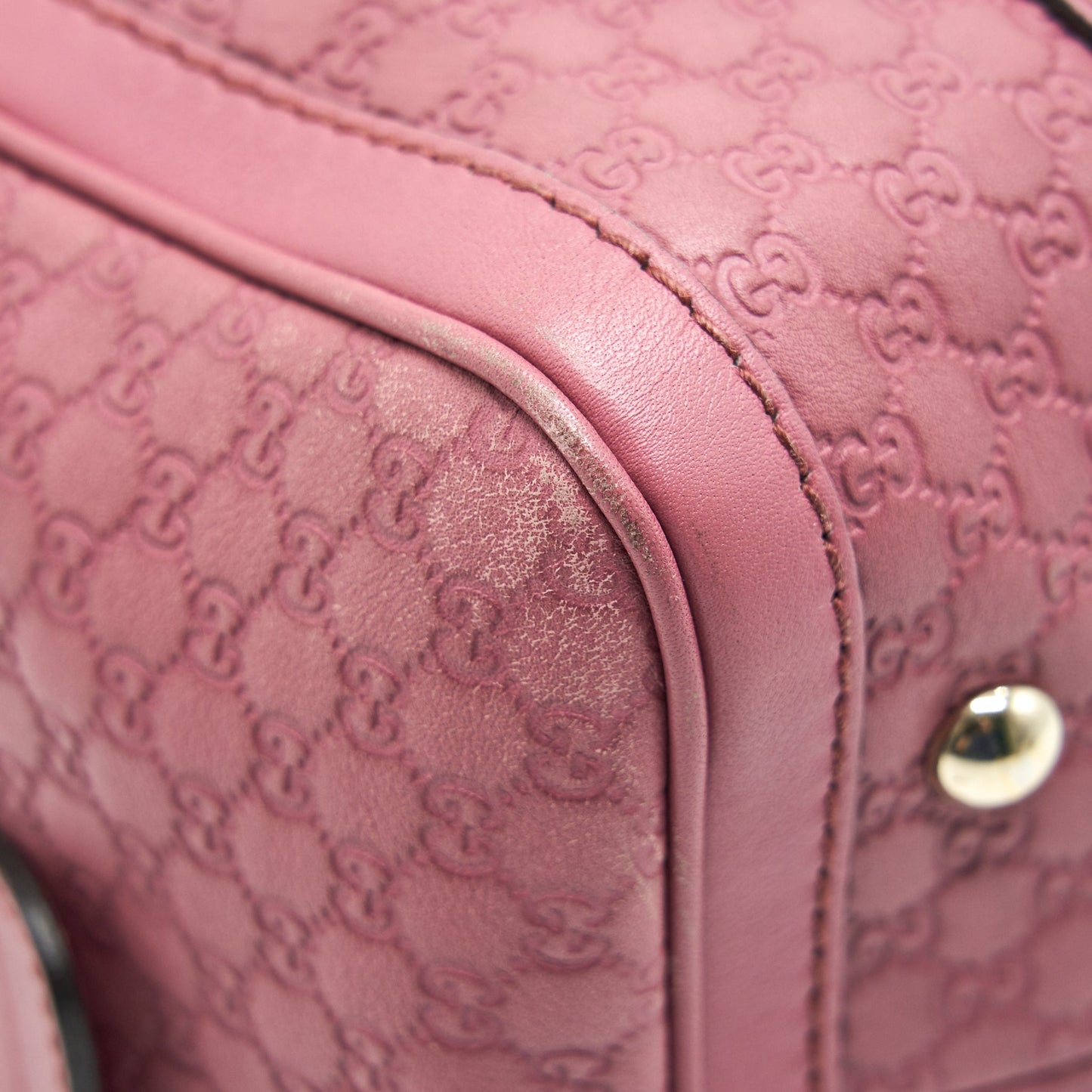 Gucci Boston Bag Calfskin Leather