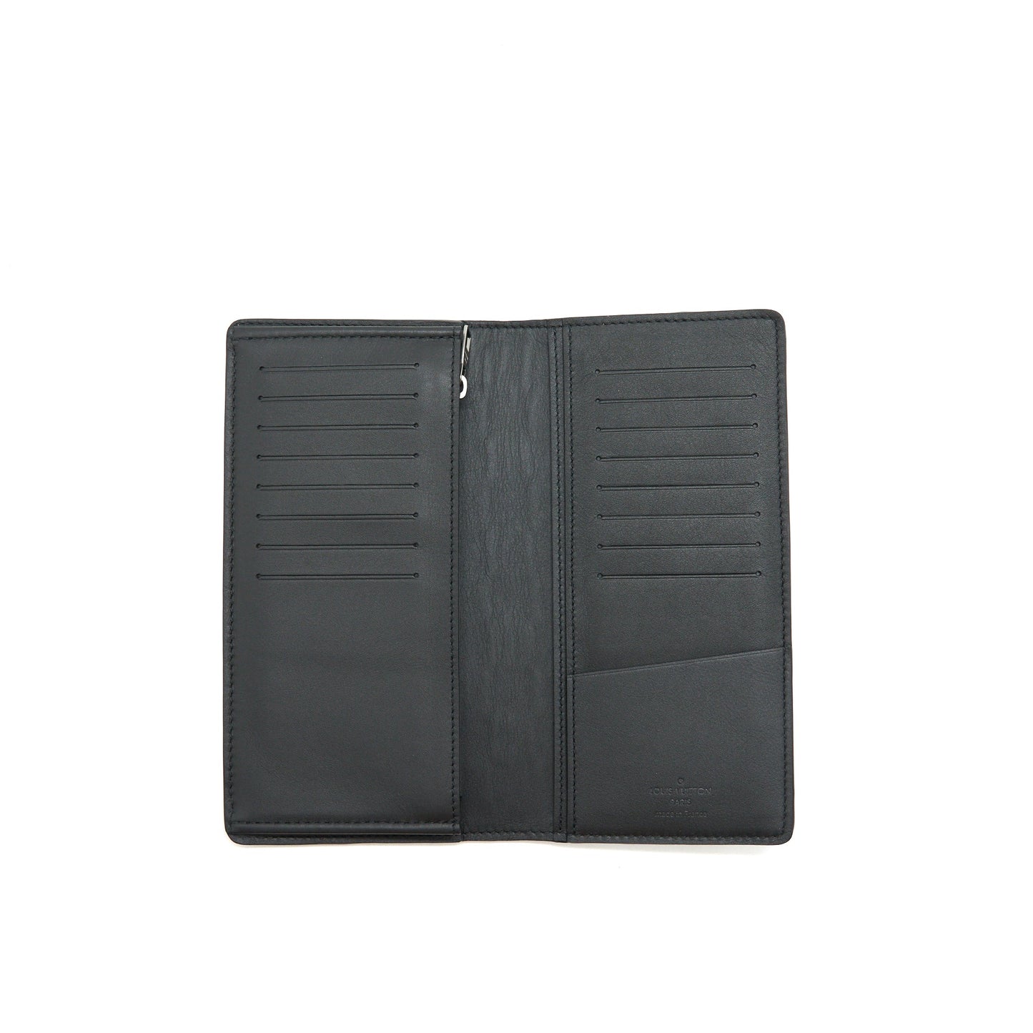 Louis Vuitton Brazza Wallet Damier Infini Leather Black