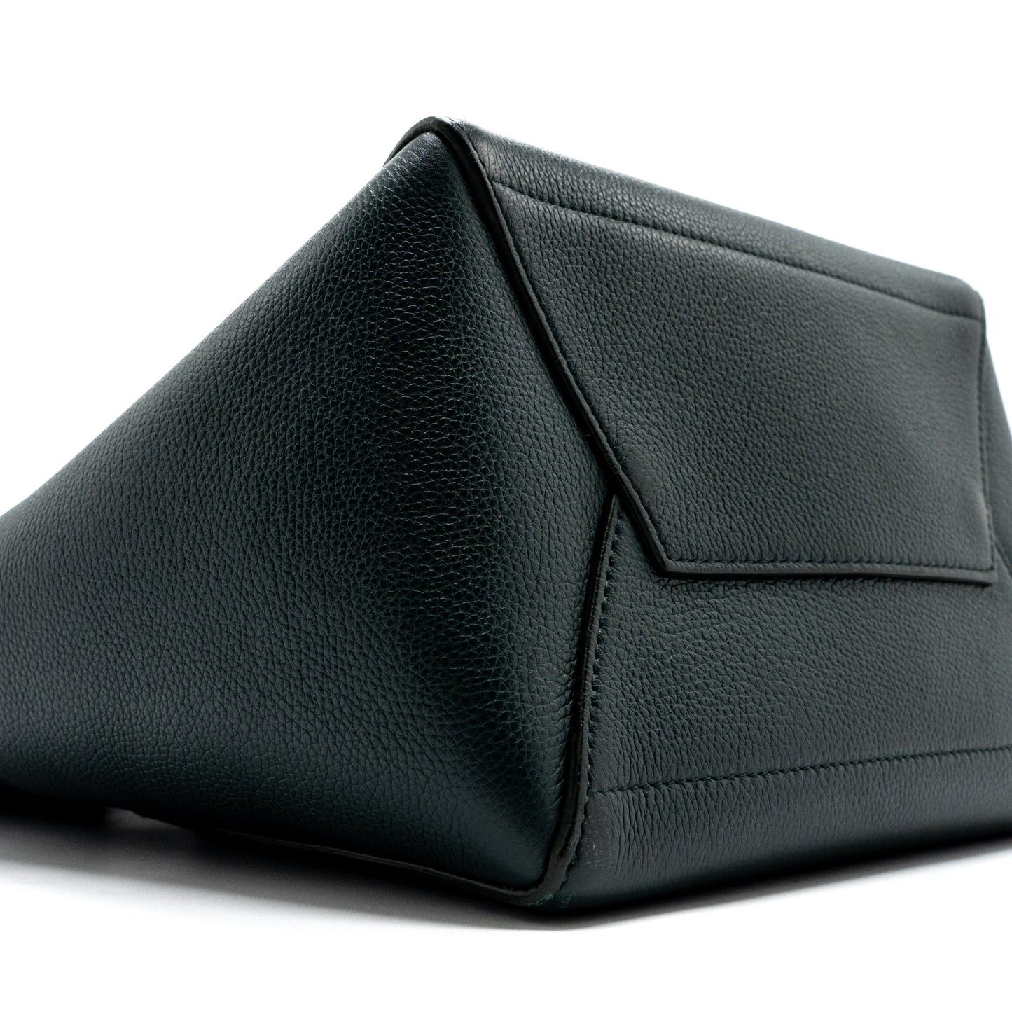 Celine Sangle bucket bag calfskin dark green GHW