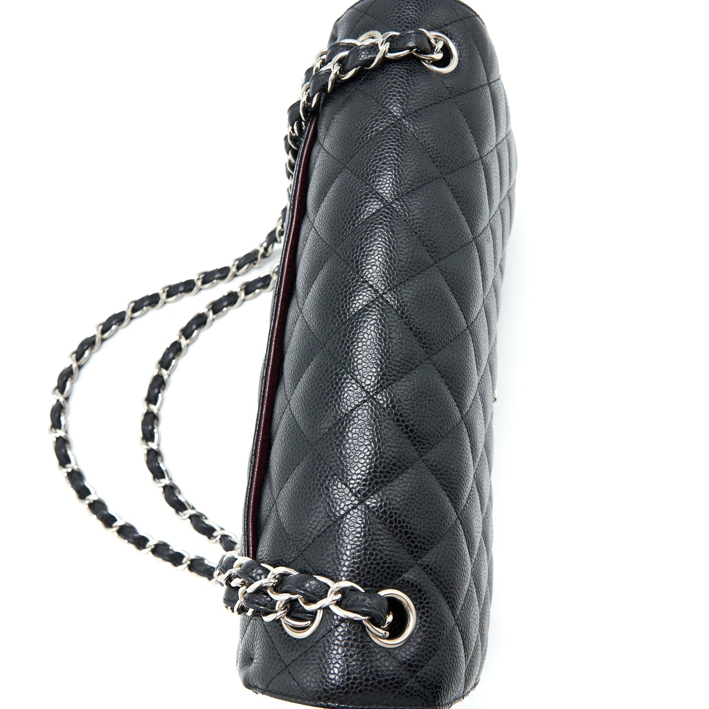 Chanel Jumbo Classic Double Flap Bag Caviar Black SHW