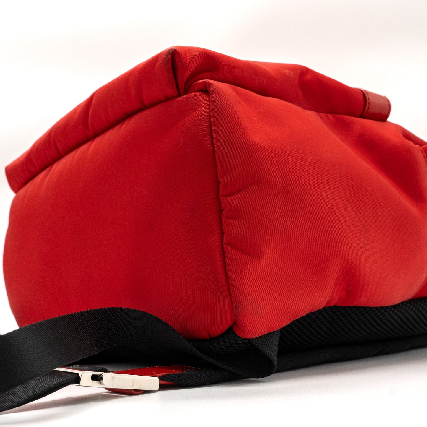 Fendi monster backpack nylon red SHW