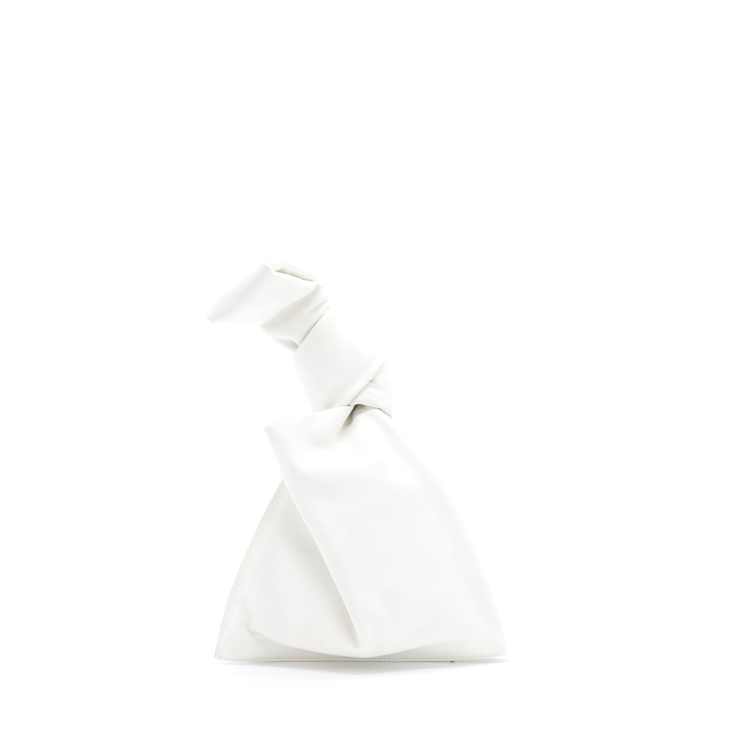 Bottega Veneta The Twist Mini Bag White GHW
