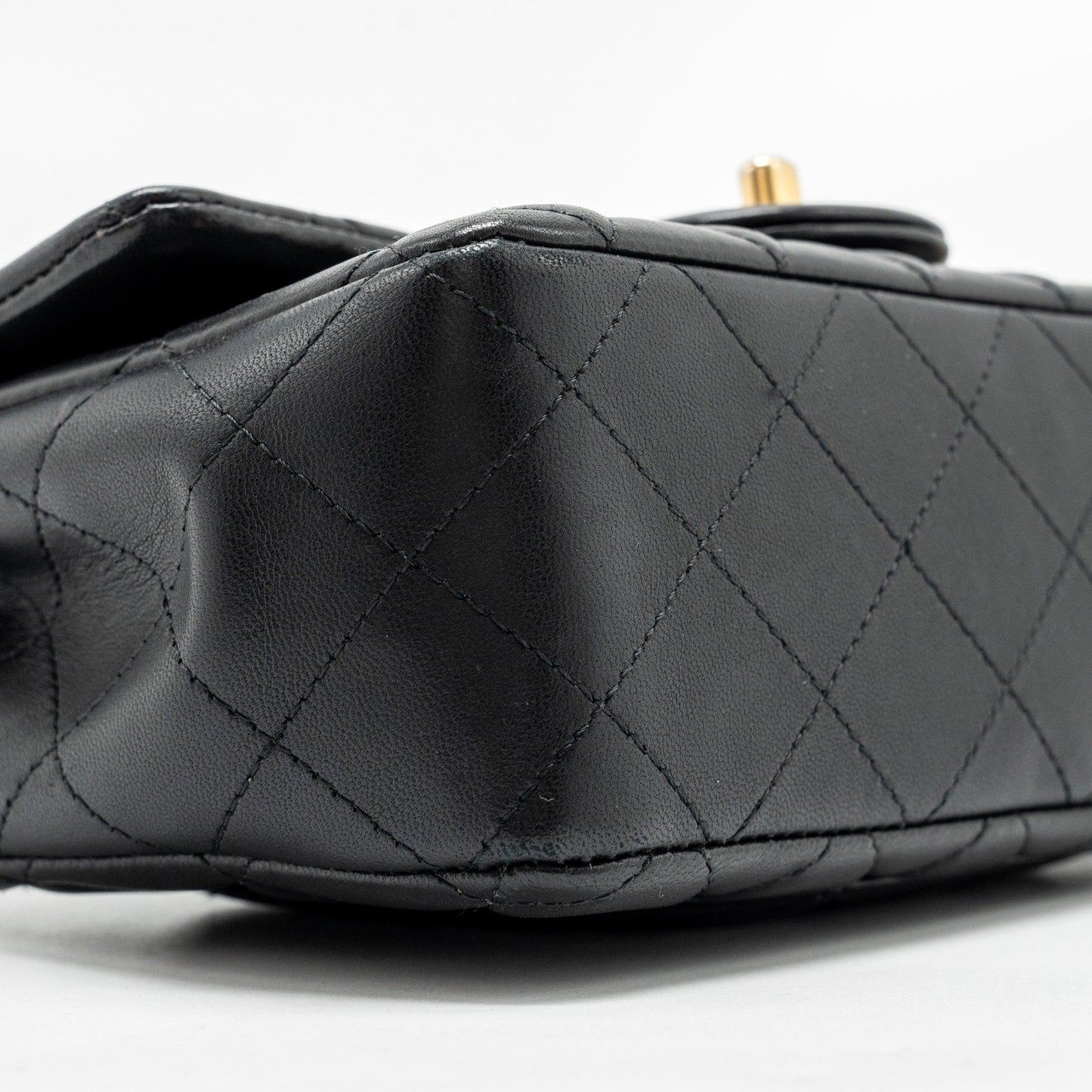 Chanel Egyptian Amulet Mini Rectangular Flap Bag Lambskin Black GHW