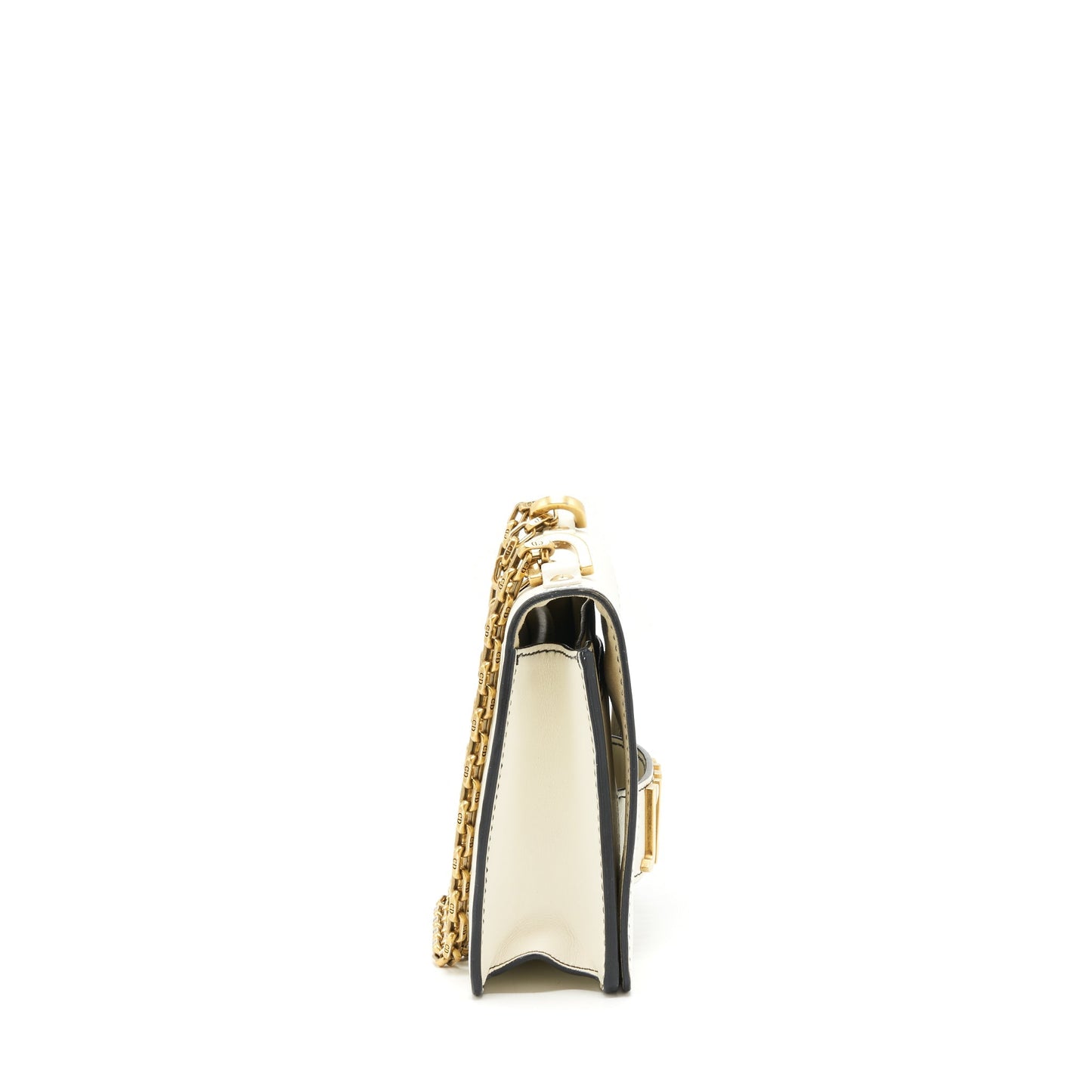 Luxury Dior J'aLuxury Dior Flap Bag Chain Bag Clutch White GHW