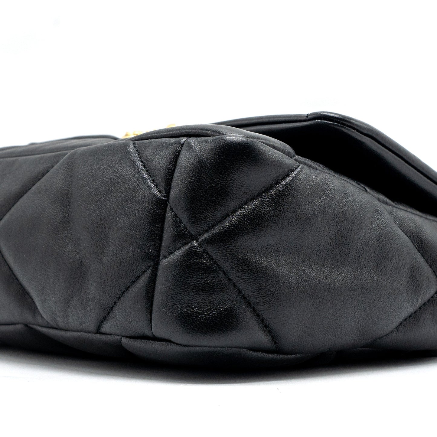 Chanel Small 19 bag lambskin black Multicolour hardware (microchip)