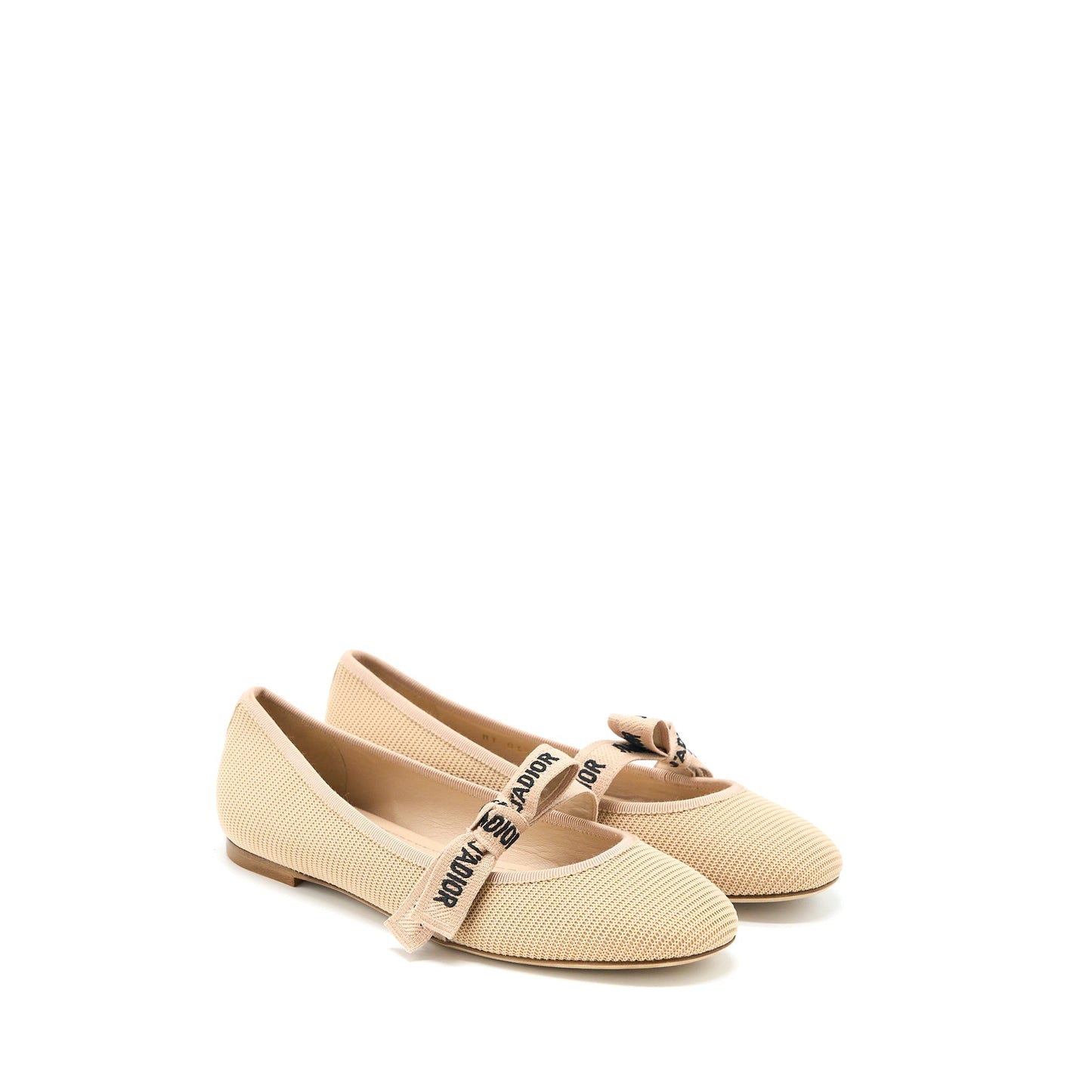 Luxury Dior Size 36 J’aLuxury Dior Ballet Pump Canvas Beige