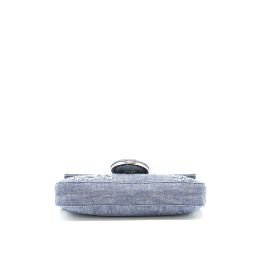 Fendi limited edition Baguette Denim SHW