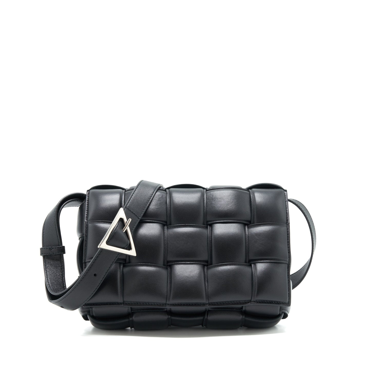 Bottega Veneta Padded Cassette Black SHW