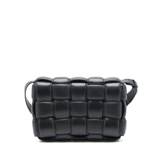 Bottega Veneta Padded Cassette Black SHW