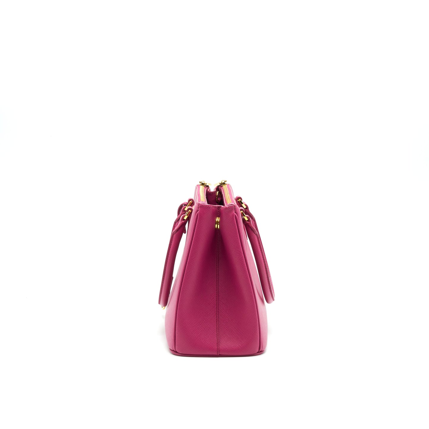PRADA SAFFIANO TOTE BAG DARK PINK