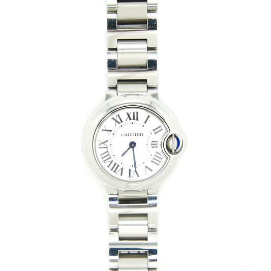CARTIER BALLON BLEU DE CARTIER STEEL WATCH 28MM