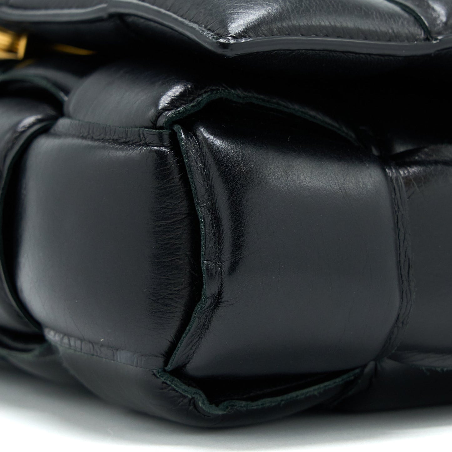 Bottega Veneta Padded Cassette Black GHW