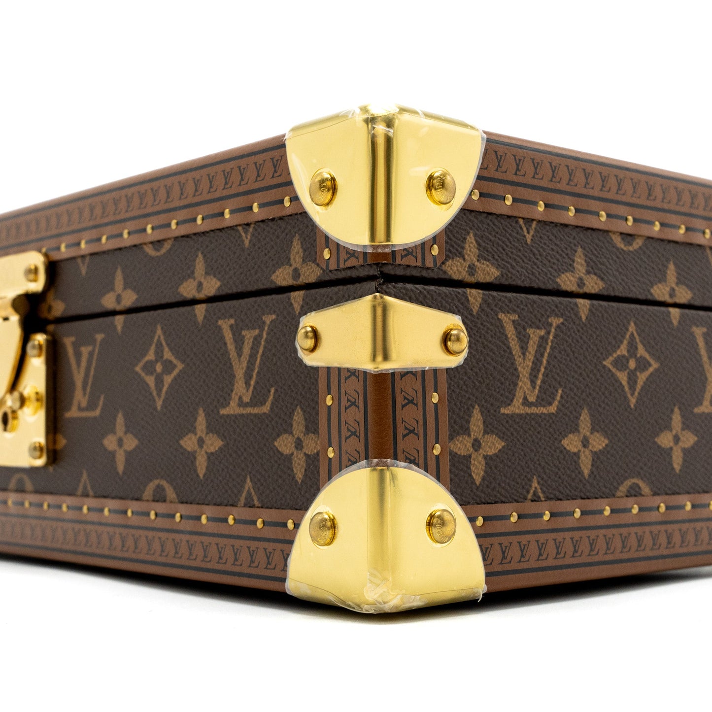 Louis Vuitton conffret 8 Montres monogram canvas rouge fusion GHW