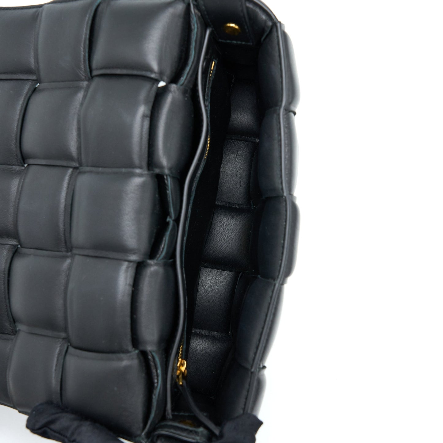 Bottega Veneta Padded Cassette Black GHW