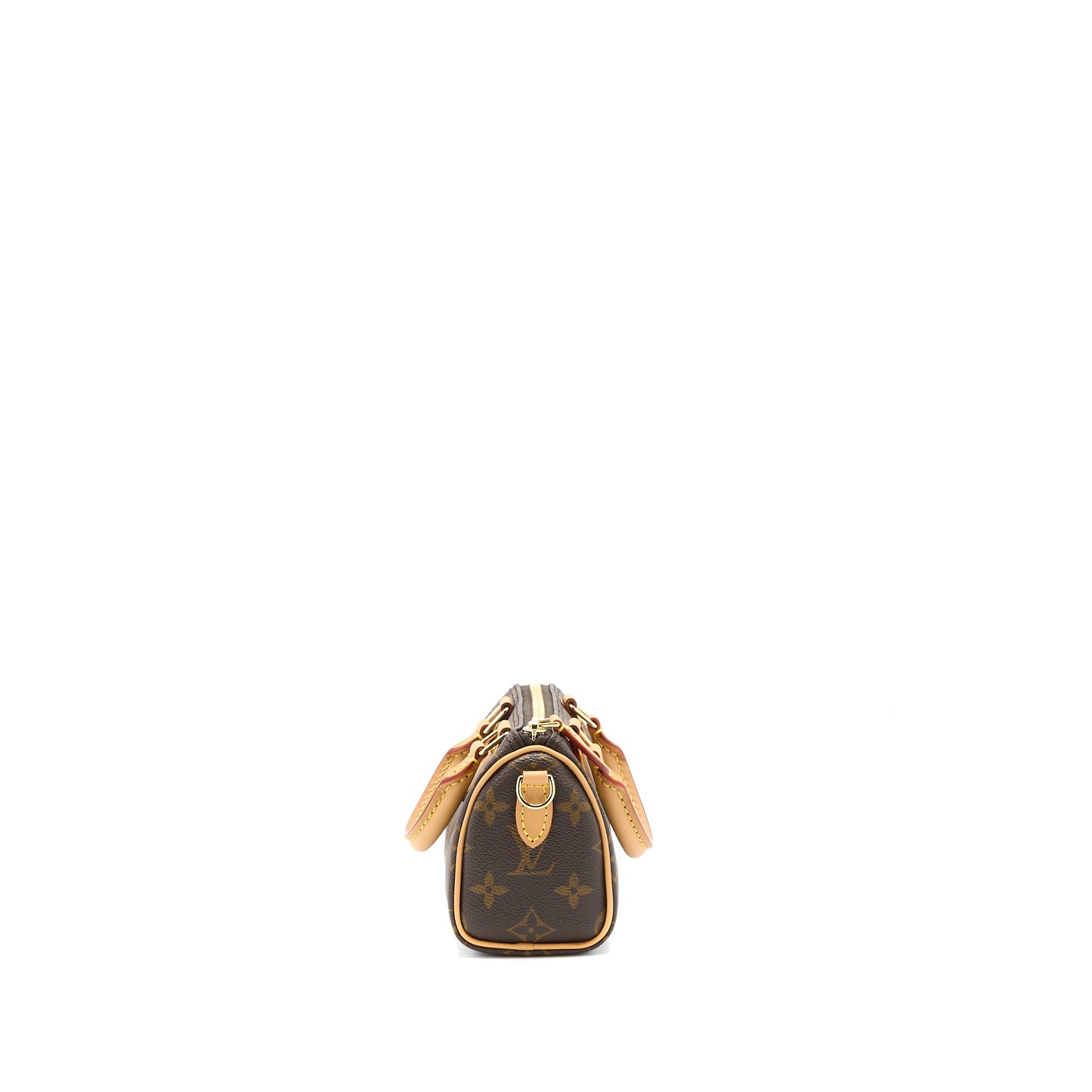 Louis Vuitton Nano Speedy Monogram Canvas GHW (New Version)