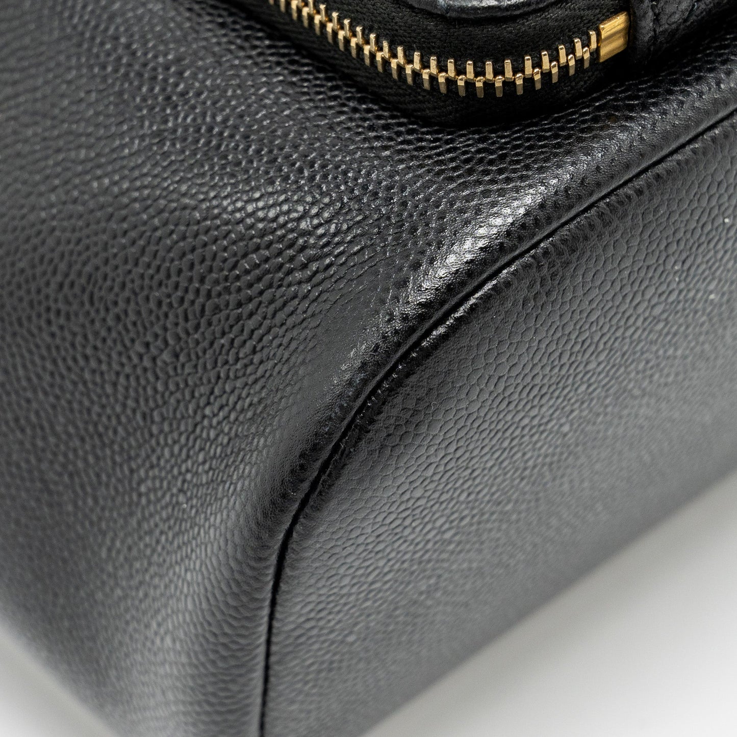 Chanel Business Affinity Drawstring Bucket Bag Caviar Black GHW