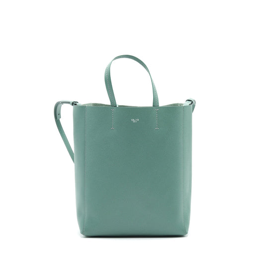 Celine Small Vertical Bucket Bag Deep Mint SHW